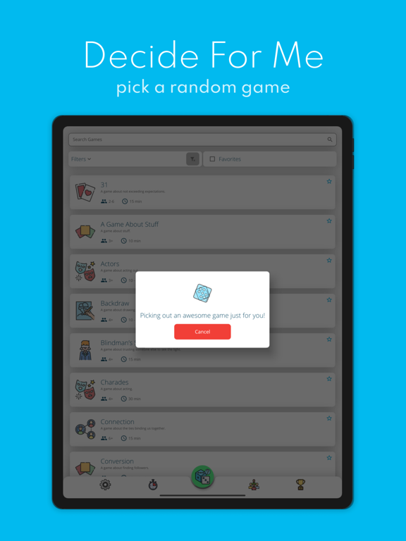 Screenshot #6 pour Party Games: The Games Catalog