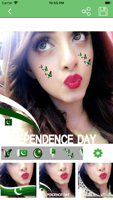 14 August Pak Flag Face Makerのおすすめ画像6