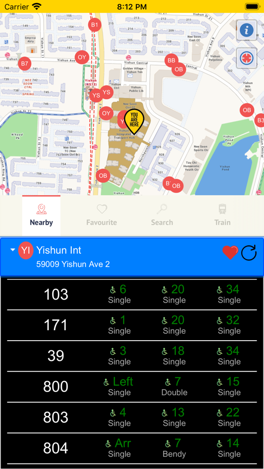 #2. SG BUS - 新加坡巴士 (iOS) بواسطة: Li Feng Kow