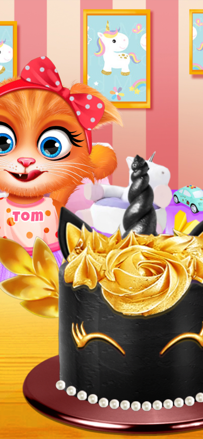 Unicorn Food - Rainbow Cake