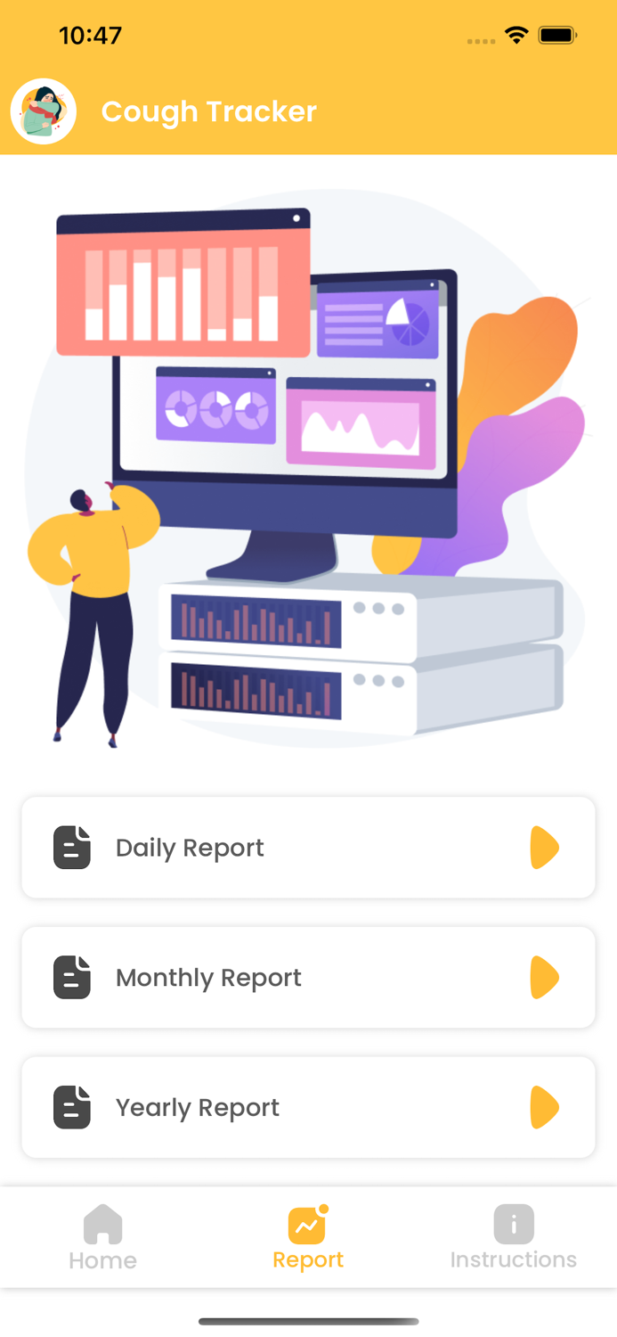Cough Tracker and Reporting