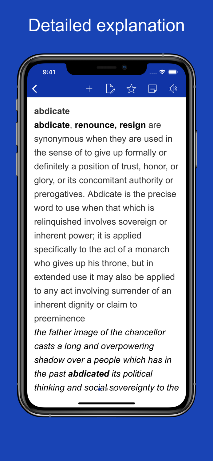 English Learners Thesaurus