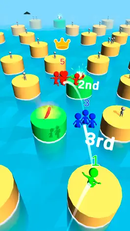 Game screenshot Jumping Crowd io apk