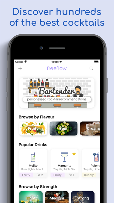 How to cancel & delete FreeFlow - Cocktails Made Easy from iphone & ipad 1