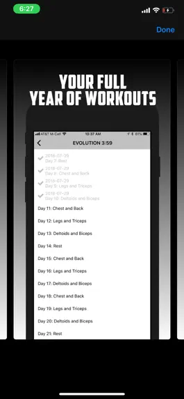Game screenshot EVOLUTION 3:59 Workout Program hack