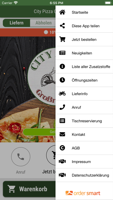 City Pizza Großräschen Screenshot