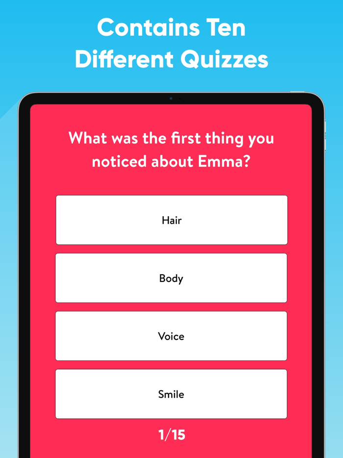 Couples Quiz Relationship Game