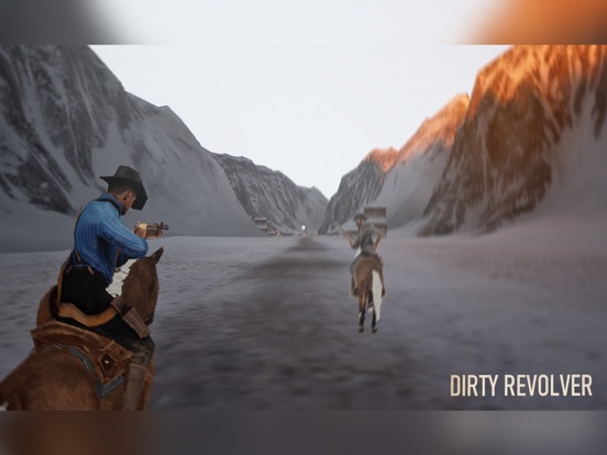 Dirty Revolver Cowboy Shooter