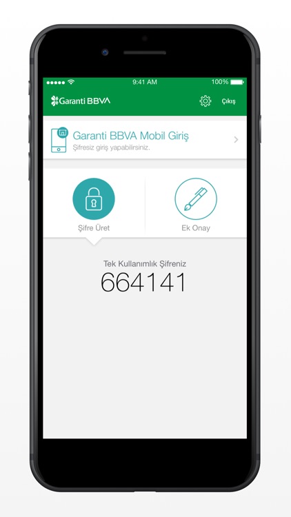 Garanti BBVA Cep Şifrematik