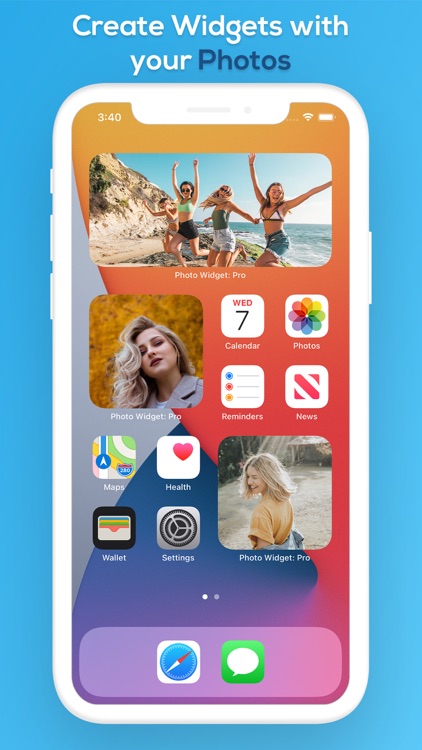 Photo Widget - Custom Screen
