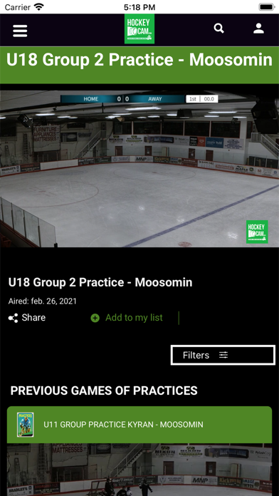 Grand Forks Hockey Cam Screenshot