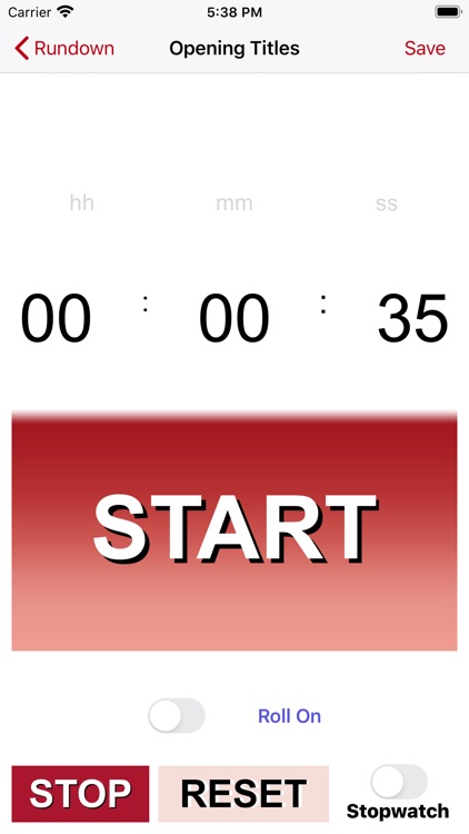 TVProd Timer Pro screenshot-5