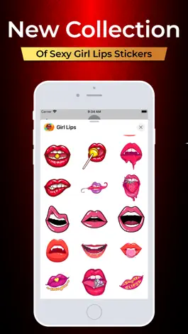Game screenshot Sexy Girl Lips Stickers hack