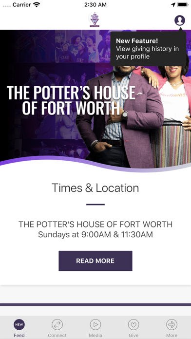 The Potter's House Fort Worth Screenshot