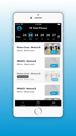Game screenshot TK Total Fitness App apk