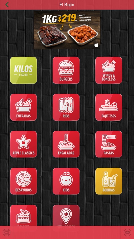 #1. Applebees El Bajío (iOS) Podle: Emilio Prado