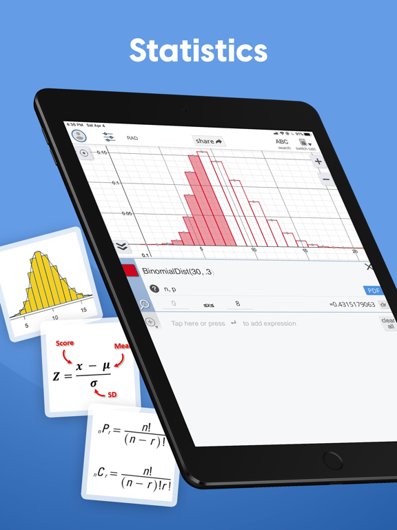 Screenshot #5 pour ClassCalc Calculatrice Graphiq