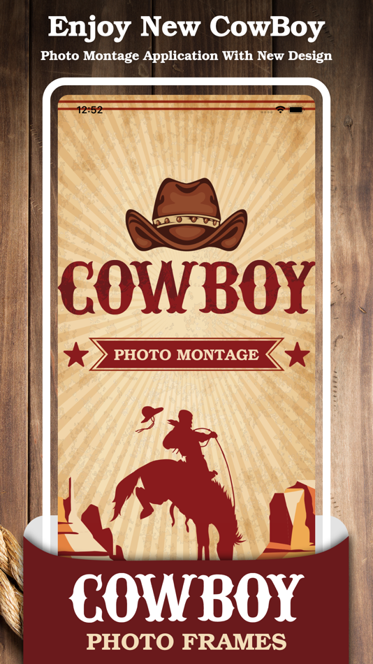 Cowboy Photo Montage Deluxe - 2.5 - (iOS)