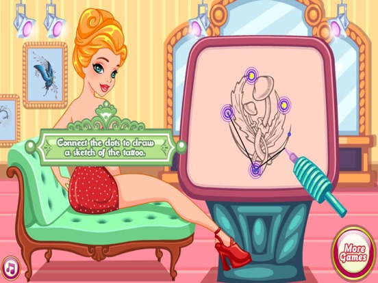 Tattoo passie - tattoo spellen iPad app afbeelding 8