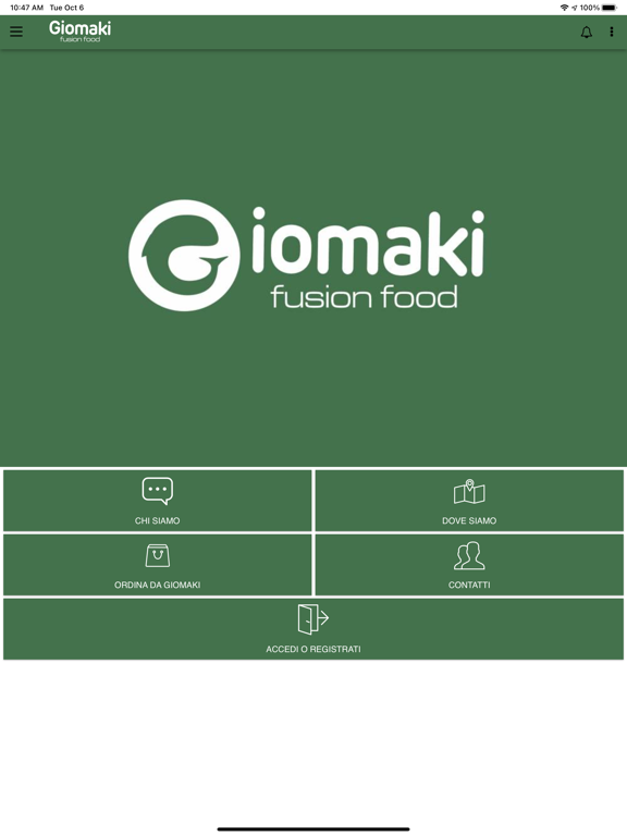 Screenshot #4 pour Giomaki Fusion Food