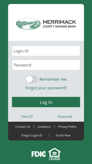 Merrimack County Savings Bank Screenshot