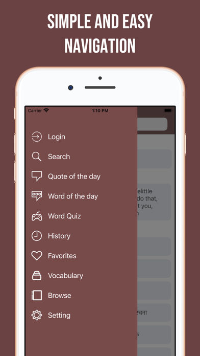 Marathi-English Dictionary Screenshot