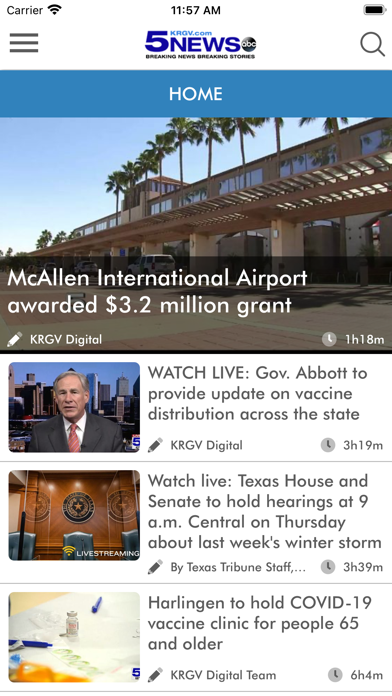 KRGV 5 News Screenshot