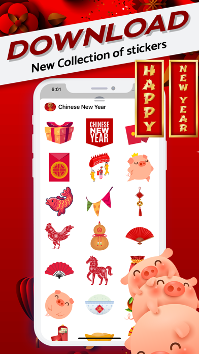 Chinese New Year Stickers !! Screenshot
