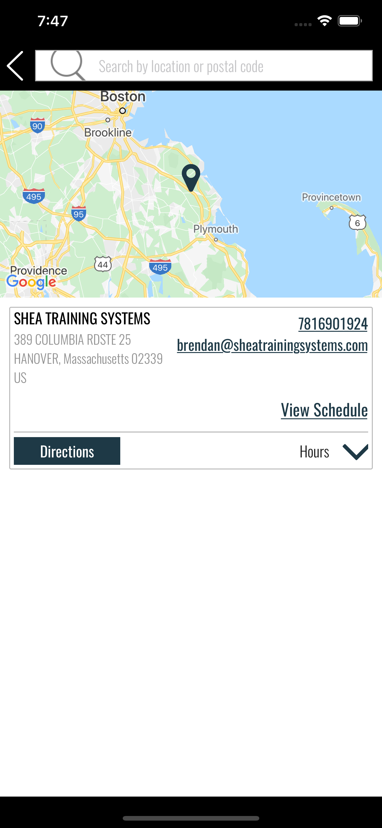 Shea Training FitApp