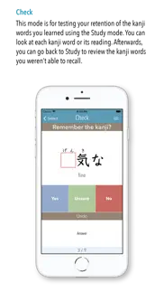genki kanji for 3rd ed. iphone screenshot 4