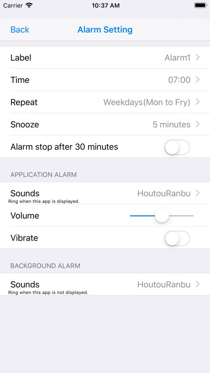 SAMURAI ALARM