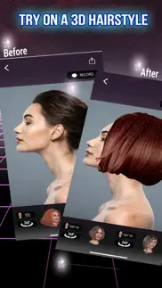 How to cancel & delete virtual hair 3d 4