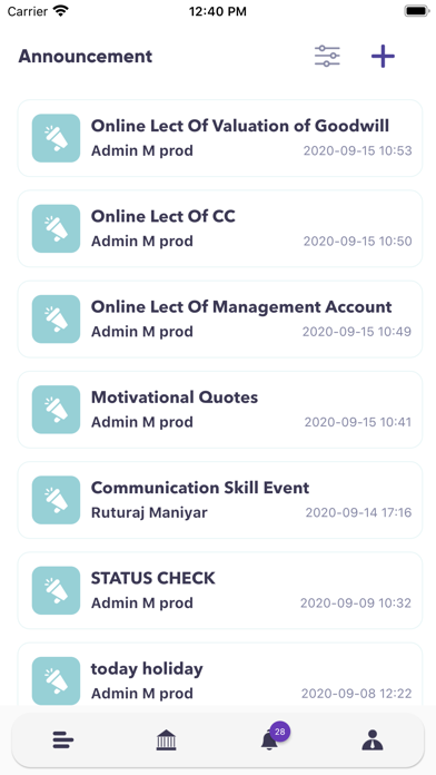 Screenshot #3 pour MyEdu Alpha