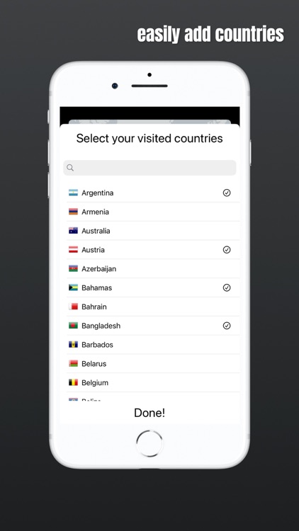 World Map: Visited Countries