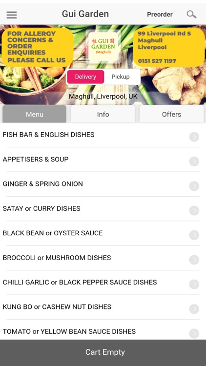 Gui Garden Takeaway, Maghull