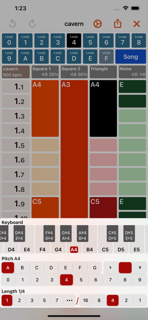 ‎October - Chiptune Maker Screenshot