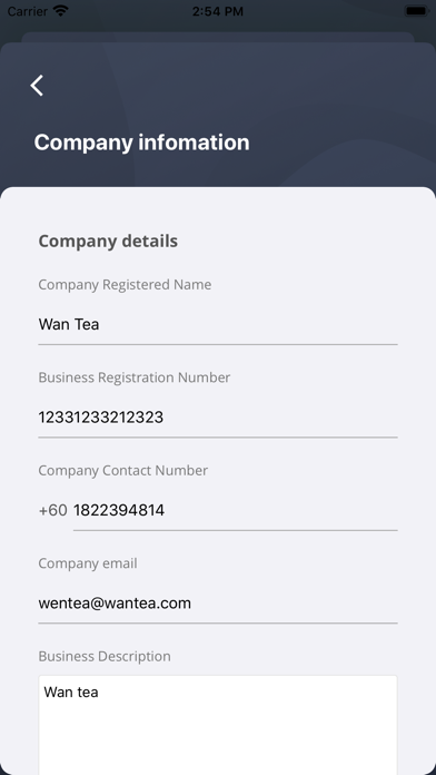 OCBC OneCollect Screenshot