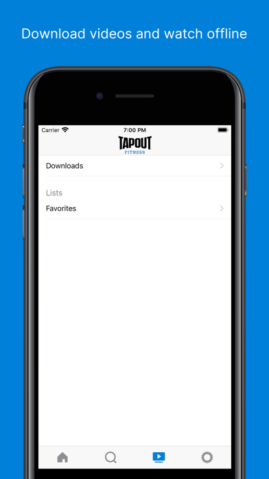 Tapout Fitness TV Screenshot