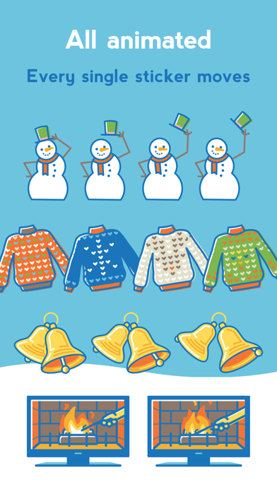 Rag Tag Christmassy Stickers Screenshot