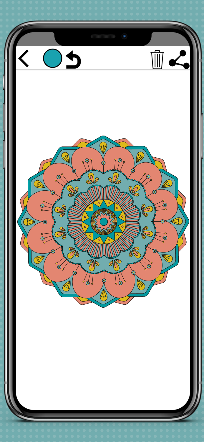 Paint and color Mandalas