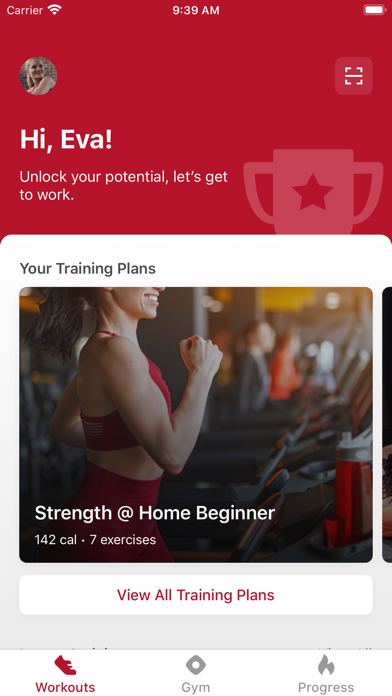 FitGroup Training Screenshot