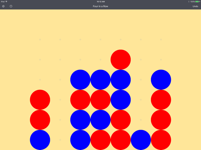 Four in a Row - Expert AI
