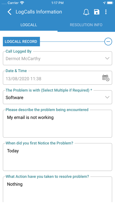 Screenshot #3 pour Forsa Logcall