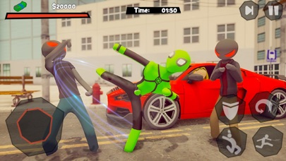 Stickman Spider -Rope Hero Sim screenshot 3
