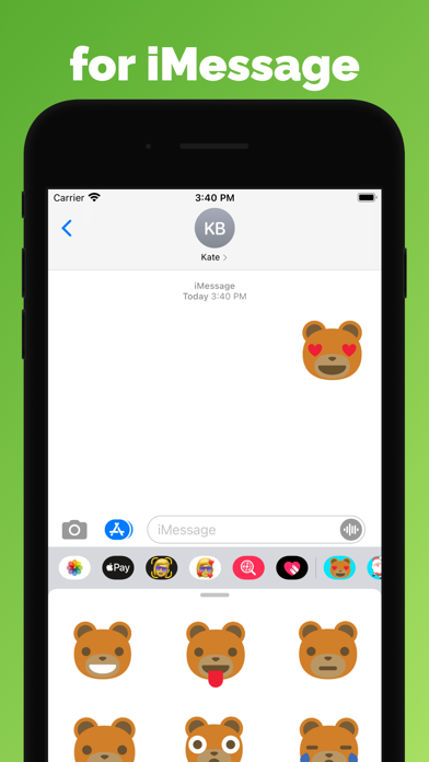 Screenshot #1 pour Autocollants ours en peluche