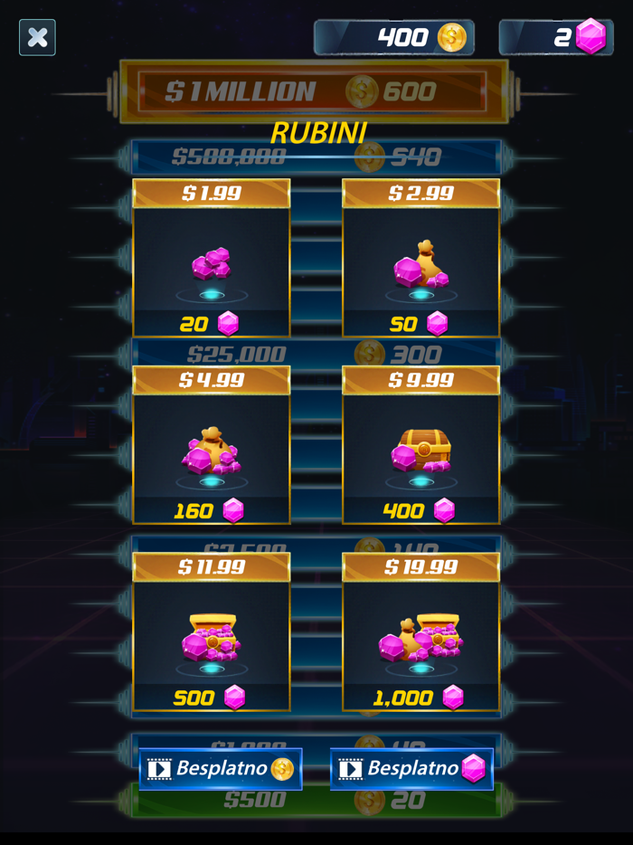 Želiš biti Milijunaš-Kviz 2020