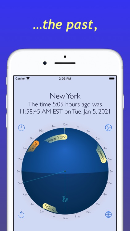 World Time Travel Clock