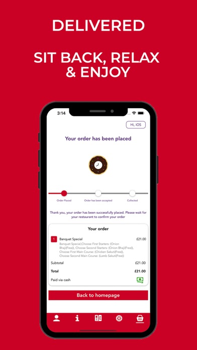 Balti Spice Restaurant Screenshot