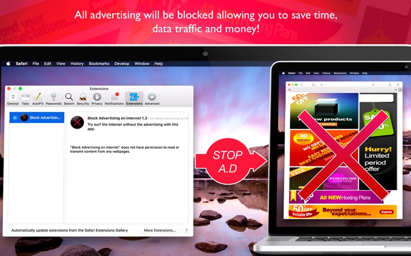 block advertising | ad remover iphone screenshot 2