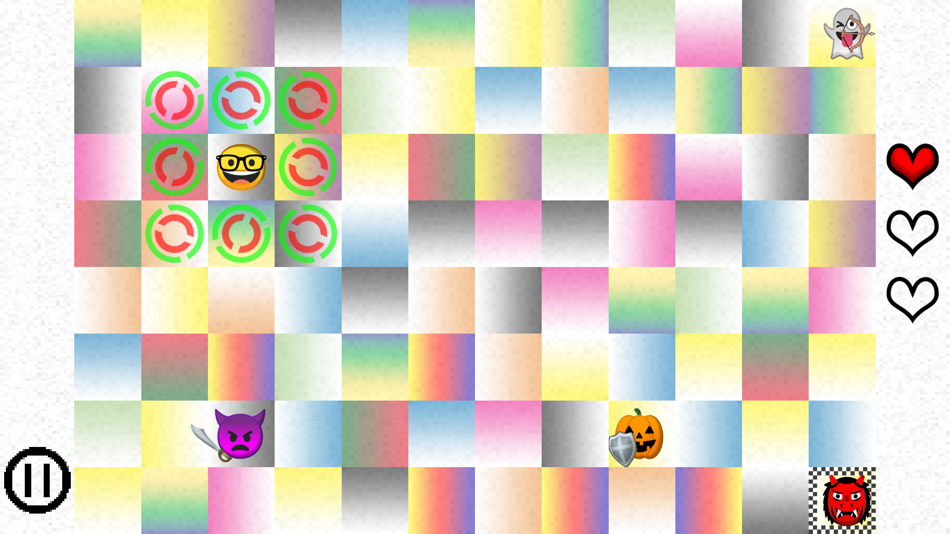 #2. jumpoji - emoji action puzzle (iOS) 由: Liutauras Stravinskas